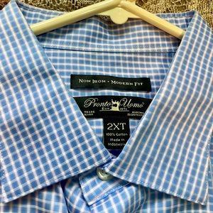 Pronto Uomo 2XT Long Sleeved Button Down